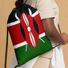 Kenya Drawstring Bag, Kenyan Flag