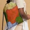 Nigeria Map, Rugged look, Drawstring bag