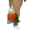 Nigeria Map, Rugged look, Drawstring bag