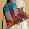 Nairobi City , Kenya, KICC Drawstring bag
