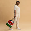 Kenya Drawstring Bag, Kenyan Flag