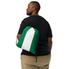 Nigerian Flag, Drawstring bag