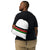 Kenya Drawstring Bag, Kenyan flag pattern on white