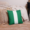 Nigeria Premium Throw Pillow - Nigeria Flag