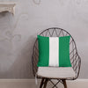 Nigeria Premium Throw Pillow - Nigeria Flag