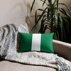 Nigeria Premium Throw Pillow - Nigeria Flag