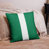 Nigeria Premium Throw Pillow - Nigeria Flag