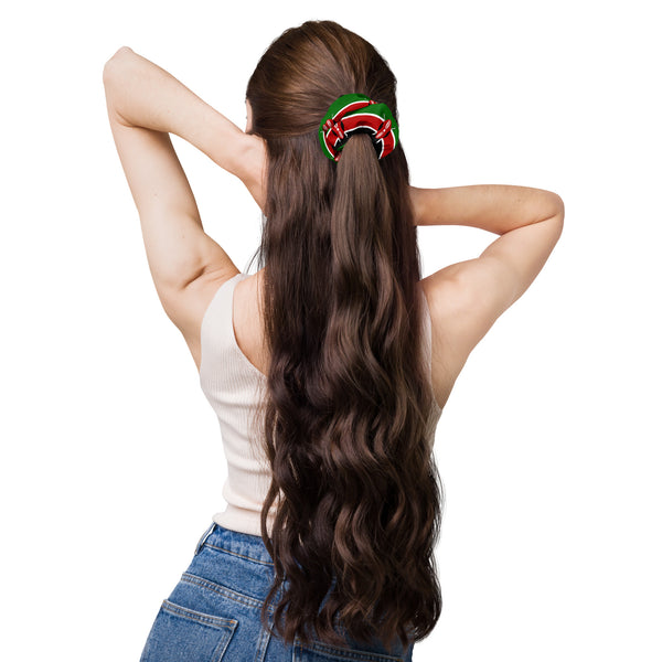 Kenyan Flag Scrunchie