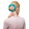 Kenyan Scrunchie - Dark Turquoise