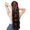 Kenyan Scrunchie - Red Fabric