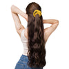 Kenyan Scrunchie - Yellow Fabric