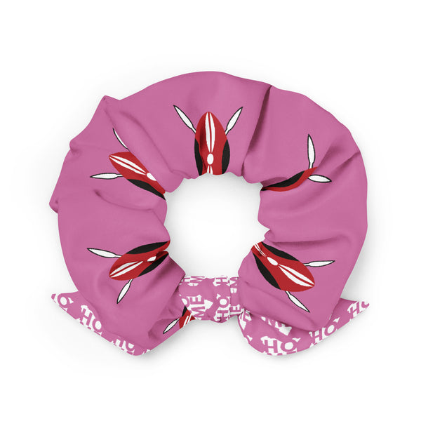 Kenyan Scrunchie - Violet (hopbush) Fabric