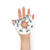 Kenyan Scrunchie - White Fabric