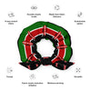 Kenyan Flag Scrunchie