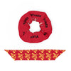 Kenyan Scrunchie - Red Fabric