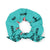 Kenyan Scrunchie - Dark Turquoise