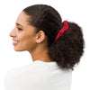 Kenyan Scrunchie - Red Fabric