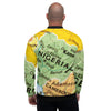 Nigeria Map, Unisex Bomber Jacket