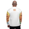 Kenyan Map Bomber Jacket - (White, Unisex)