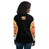 Kenyan Map Bomber Jacket - (Black, Unisex)
