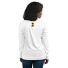 Ghana Flag Unisex Bomber Jacket - White