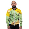 Nigeria Map, Unisex Bomber Jacket