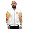 Kenyan Map Bomber Jacket - (White, Unisex)
