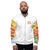 Kenyan Map Bomber Jacket - (White, Unisex)