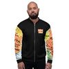 Kenyan Map Bomber Jacket - (Black, Unisex)