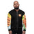 Kenyan Map Bomber Jacket - (Black, Unisex)