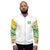 Nigerian Map on sleeves Unisex Bomber Jacket - white