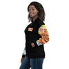 Kenyan Map Bomber Jacket - (Black, Unisex)