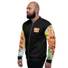 Kenyan Map Bomber Jacket - (Black, Unisex)
