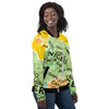 Nigeria Map, Unisex Bomber Jacket