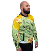Nigeria Map, Unisex Bomber Jacket