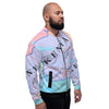 Kenyan Blue Map, Unisex Bomber Jacket