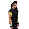 Kenyan Map Bomber Jacket - (Black, Unisex)