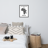 Our Story Began Here - Africa, Framed Wall Art