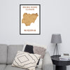 “Bring Home Closer: Nigeria” Premium Framed Print