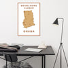 “Bring Home Closer: Ghana” Premium Framed Print