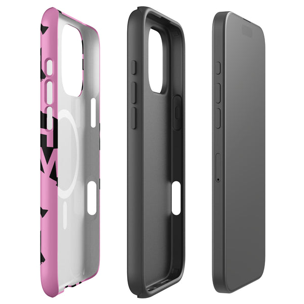 Kenyan Map on Lavender Rose - MagSafe® tough case for iPhone®