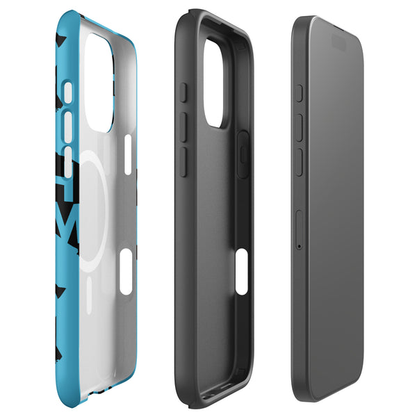 Kenyan Map on Summer Sky blue - MagSafe® tough case for iPhone®