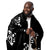 Kenya Home Map on Black, Sherpa Blanket