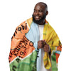 Kenya Map, Sherpa Blanket