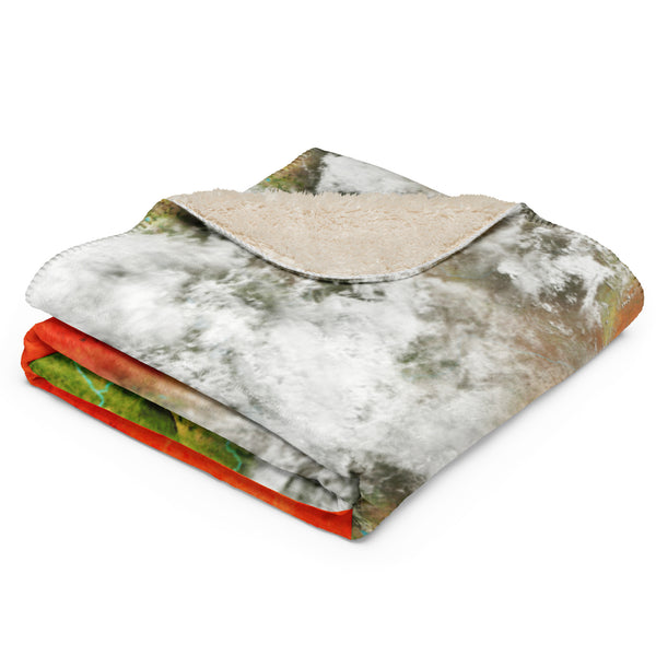 Kenya Aerial Map, Sherpa Blanket