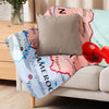 Nigeria Map Sherpa Blanket