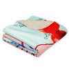 Nigeria Map Sherpa Blanket
