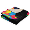 Africa Sherpa Blanket - All Countries Map