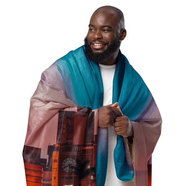 Kenya Sherpa Blanket - Nairobi City, KICC