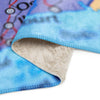 Nigeria Map Sherpa Blanket
